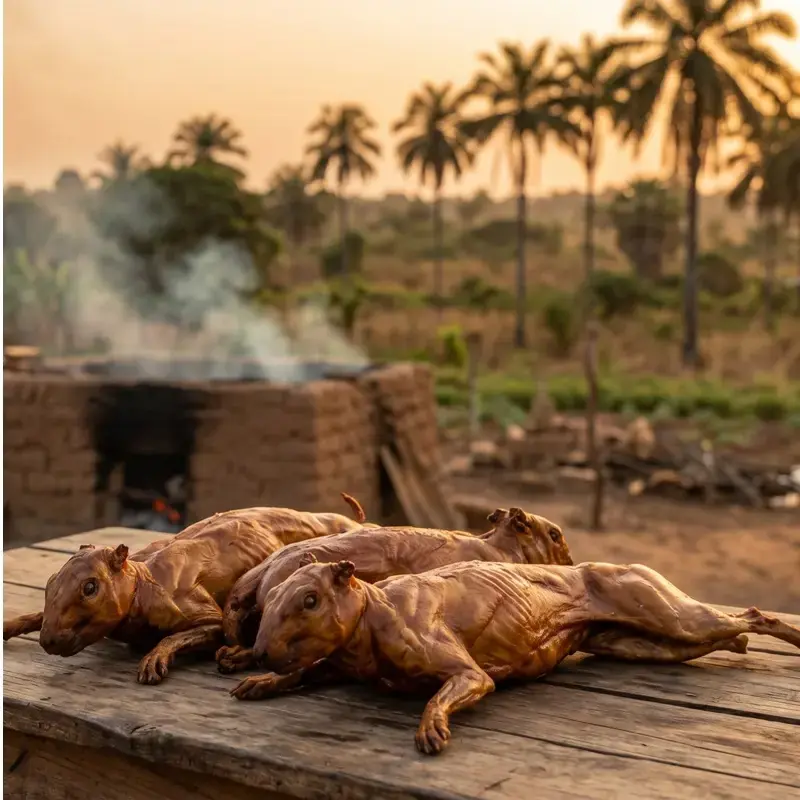 Lapins Transformés (Fumés au feu de bois) — Transformation