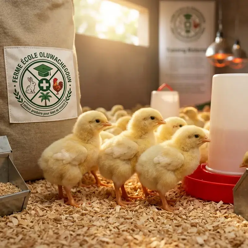 Poussins d’un jour (Chair & Goliath) — Aviculture (Volailles)