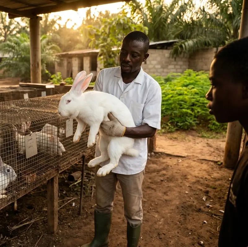 Lapins Reproducteurs (Sujets de race)